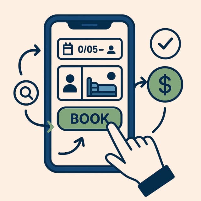 A Booking Flow Optimized for Mobile