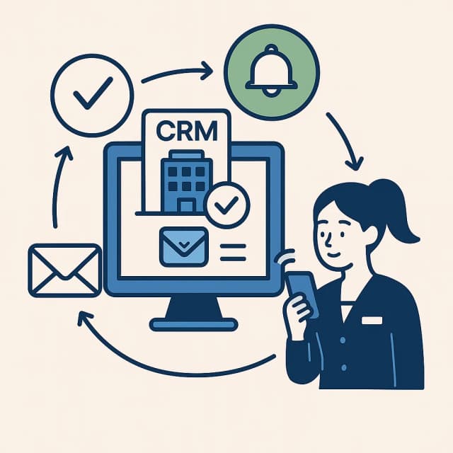 Automated Follow-Ups in Hotel CRM