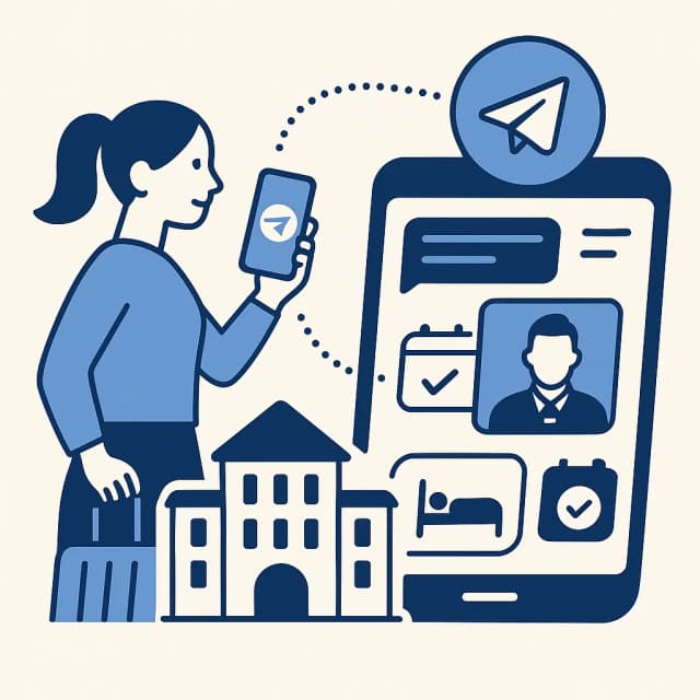 Custom Telegram Bot for Hotel Booking