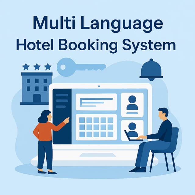 Multi Language Hotel Booking System