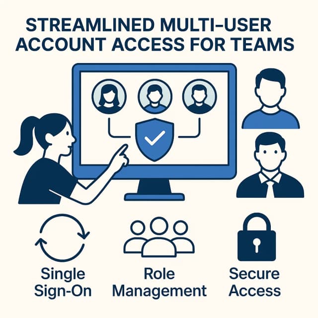 Streamlined Multi-User Account Access for Teams