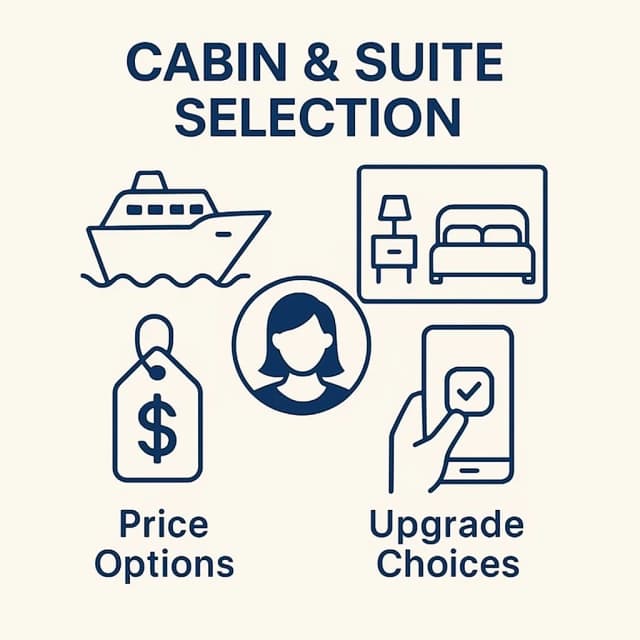 Cabin & Suite Selection