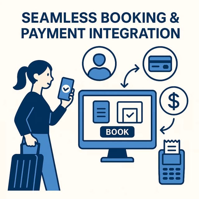 Seamless Booking & Payment Integration